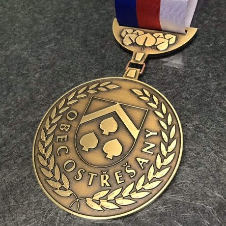 realizace - Úřední insignie obce Ostřešany