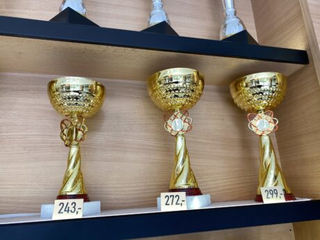 realizace - Sportovní poháry a ceny v prodeji